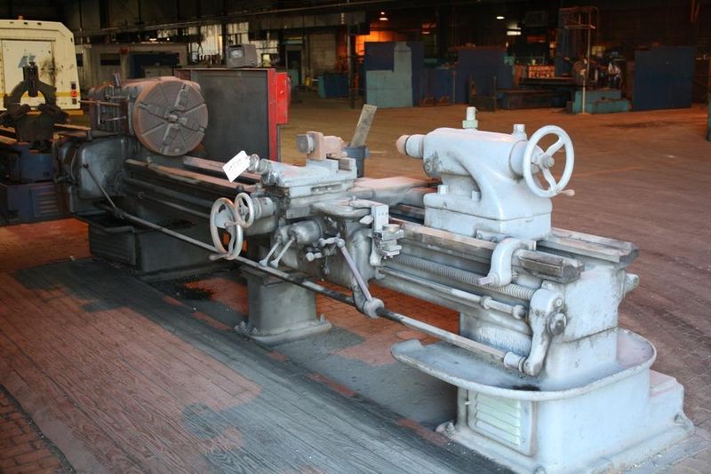22" X 120" AMERICAN ENGINE LATHE: STOCK #65364