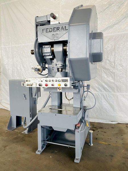 60 TON FEDERAL / PRECISION INDUSTRIES OBI PRESS, 3" STROKE: STOCK #14979