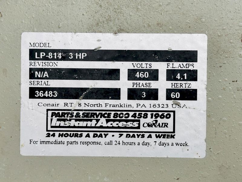 ConAir Model LP-814 3-Hp Granulator