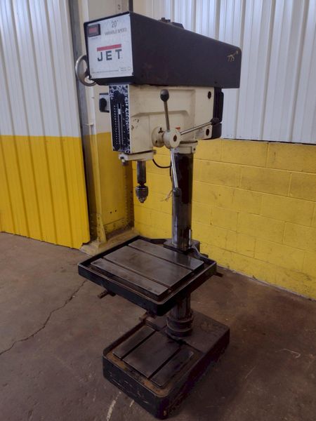 20" JET MODEL #J-2223VS VARIABLE SPEED SINGLE SPINDLE DRILL: STOCK #16689