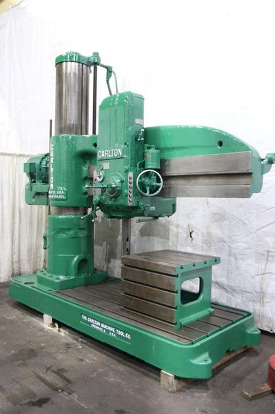 7' X 19" CARLTON MODEL #4A RADIAL DRILL: STOCK #70385