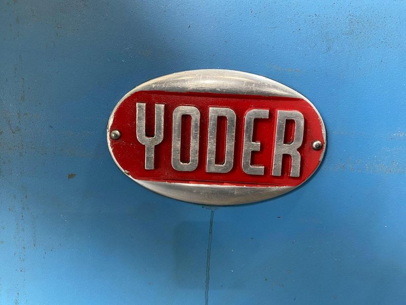 10 STAND X 1.5" YODER ROLLFORMER BASE WITH DRIVE MOTOR: STOCK #17003