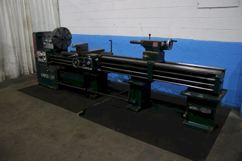 24" X 118" KINGSTON GAP BED ENGINE LATHE: STOCK #66727