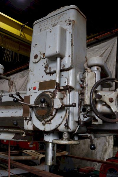 4' X 13" CINCINNATI BICKFORD RADIAL DRILL: STOCK #72033