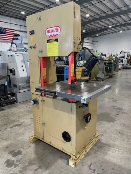 20” KALAMAZOO V-2012F Vertical Band Saw 2007’ #7074