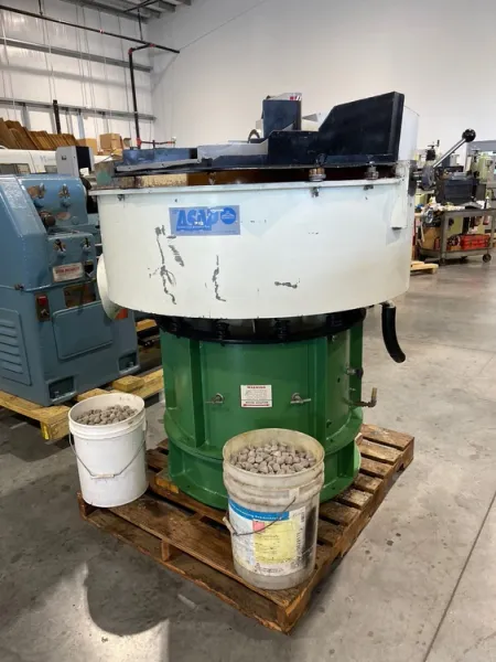 SWECO FMD-7LR  7 Cu. Ft. Vibratory Finishing Mill USA 5H.P. #6962