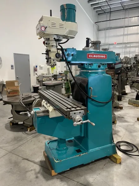 CLAUSING 3VS08 Vertical Milling Machine 2008’ #6752