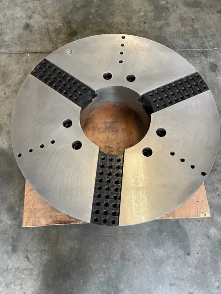 45" CUSHMAN 3 JAW CHUCK STEEL 15-1/2" Bore A2-20 USA #6087