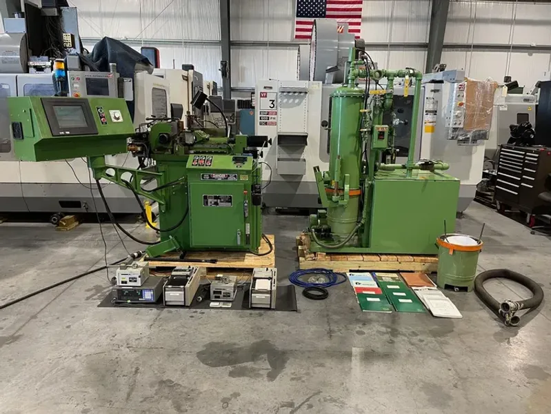 GLEBAR TF-9CPG High Precision Centerless Grinder Touchscreen 2000’ Stock #7098