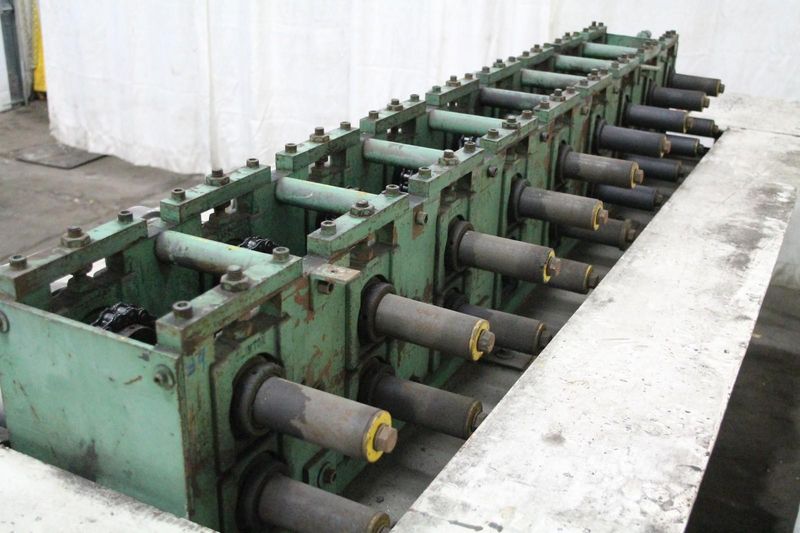 9 STAND X 1.75' ARBOR CLINTON DOUBLE SIDE ROLLFORMER: STOCK #65861