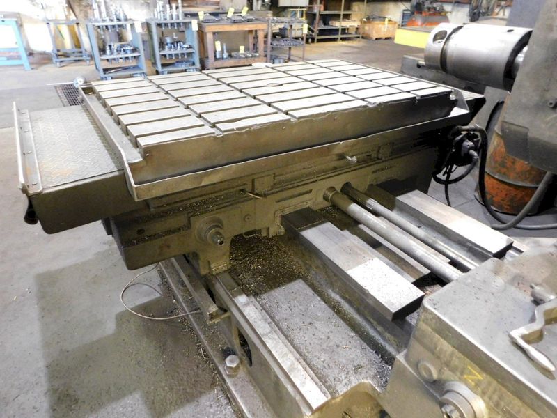 3.5" SHIBAURA/TOSHIBA #BFT-9 TABLE TYPE HORIZONTAL BORING MILL: STOCK #11278