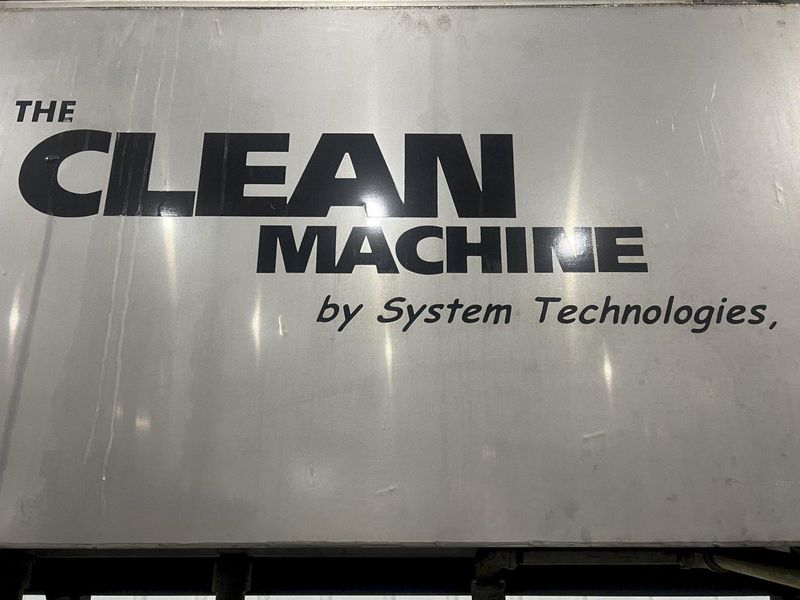 2017 SYSTEM TECHNOLOGIES ROTARY TABLE HIGH-PRESSURE STAINLESS STEEL PARTS WASHER: STOCK #14485