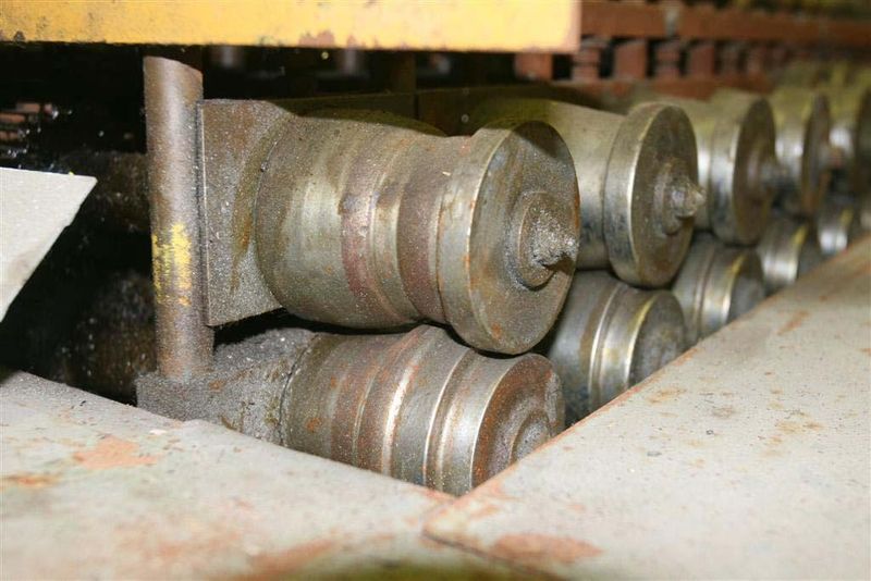12 STATION ENGEL CAP RAIL AND S LOCK ROLLFORMER: STOCK #16861