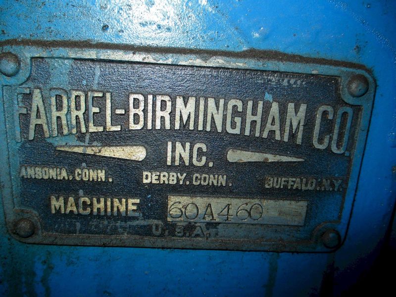 24" X 10" FARREL 4-ROLL "INVERTED L" RUBBER CALENDER ROLLING MILL WITH PAYOFF: STOCK #17226