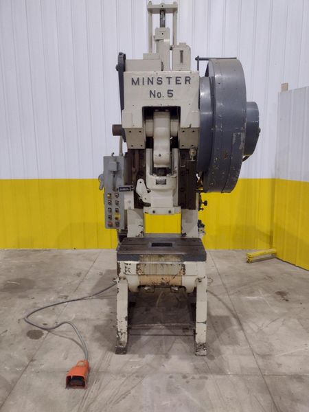 45 TON MINSTER MODEL #4 OBI PRESS, 3" STROKE: STOCK #20190