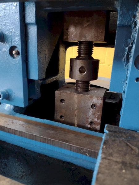 25 TON YODER MODEL #P25 CUTOFF PRESS, 2.25" STROKE: STOCK 15370