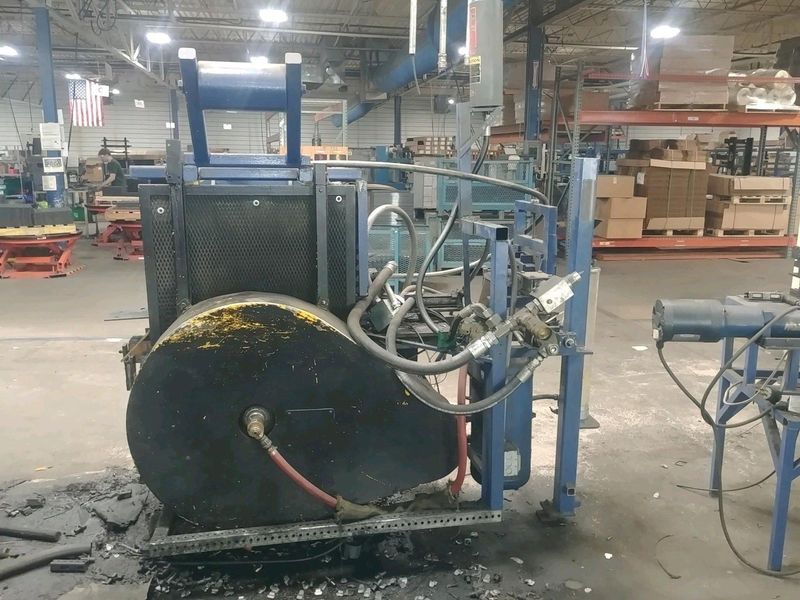 15 TON RLM 4 POST CUTOFF PRESS, 2.5" STROKE: STOCK 18550