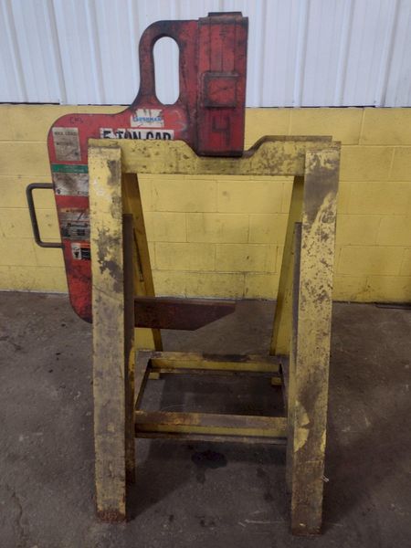 10,000 LB 5 TON X 20" BUSHMAN MODEL #610 C-HOOK COIL LIFTER: STOCK #15858