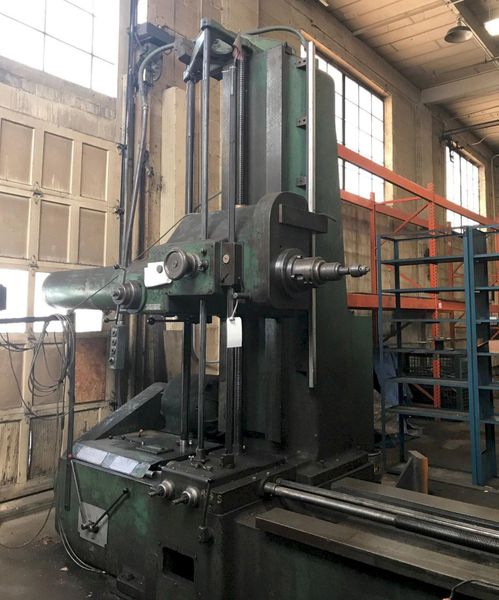 5" LUCAS TABLE HORIZONTAL BORING MILL: STOCK #68297