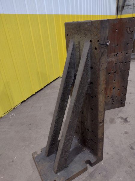 15" X 20" X 42" SET OF (2) ANGLE PLATES: STOCK #18299