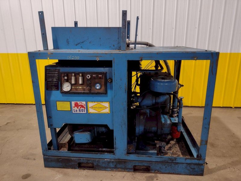 LEROI MODEL #B50SS AIRMATIC AIR COMPRESSOR: STOCK #19590