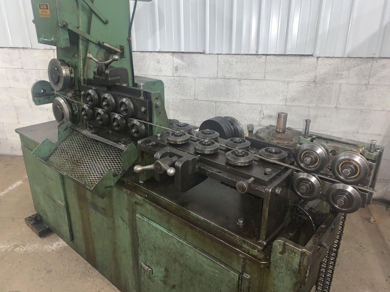 1/2" RMG MODEL SB-KS1207-02 TWO PLANE STRAIGHTENER WITH FEED: STOCK #12448