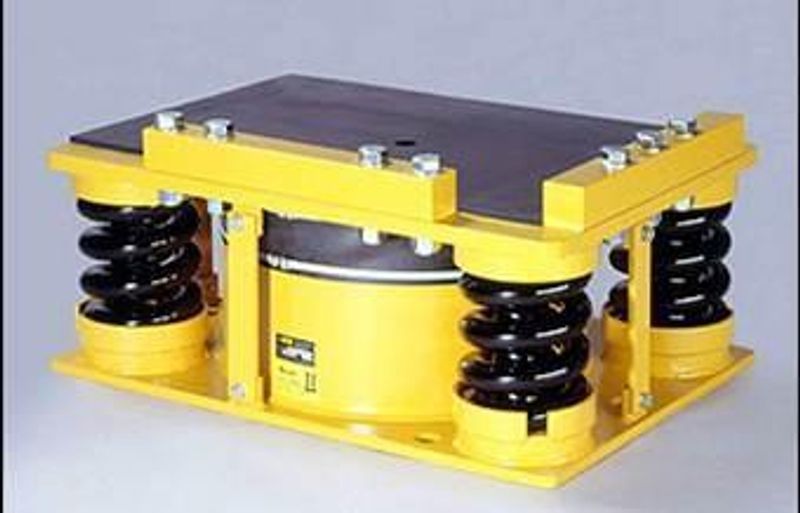(6) GERB VIBRATION ISOLATION, DAMPENING & ABSORBING SPRING PADS: STOCK #12940