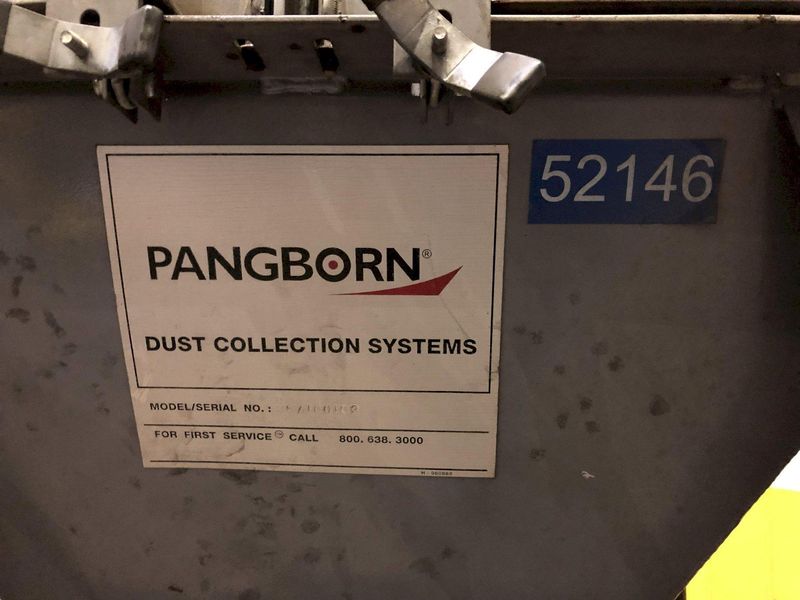 5 HP PANGBORN MODEL 36 DUST COLLECTOR: STOCK #15233