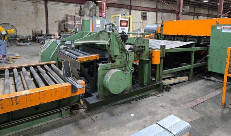 72" x 0.105" x 25,000# McKay/Wysong Cut To Length Line