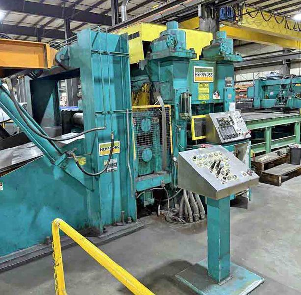 74" x 0.500" x 60,000# Herr Voss Cut To Length Line