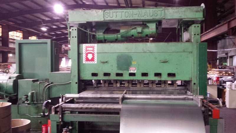 72" x 0.064" Sutton Maust Precision Leveler, 6 HI