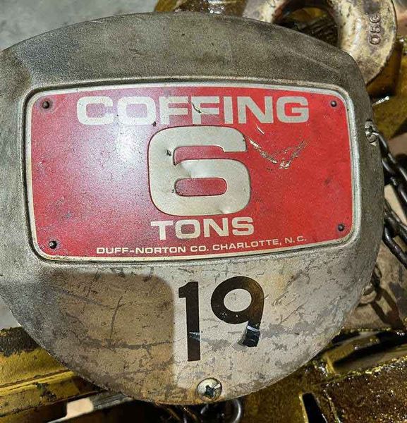 Chain Hoist, Coffing, 6 Ton
