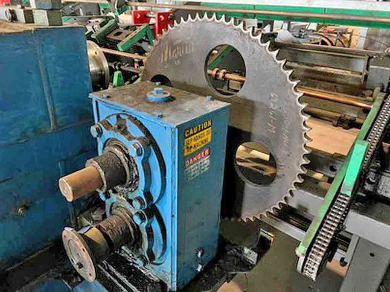 Leveler Gear Box, Herr Voss, 3.50" x 17 Roll, Rebuilt