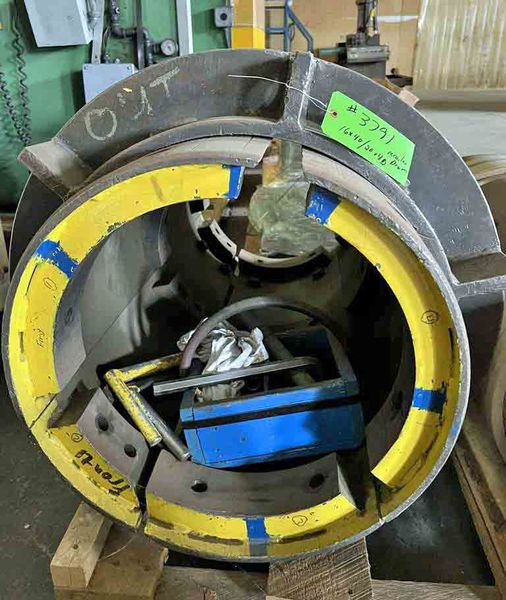 Recoiler Drum, Ruesch, 16" Dia. x 40" Wide