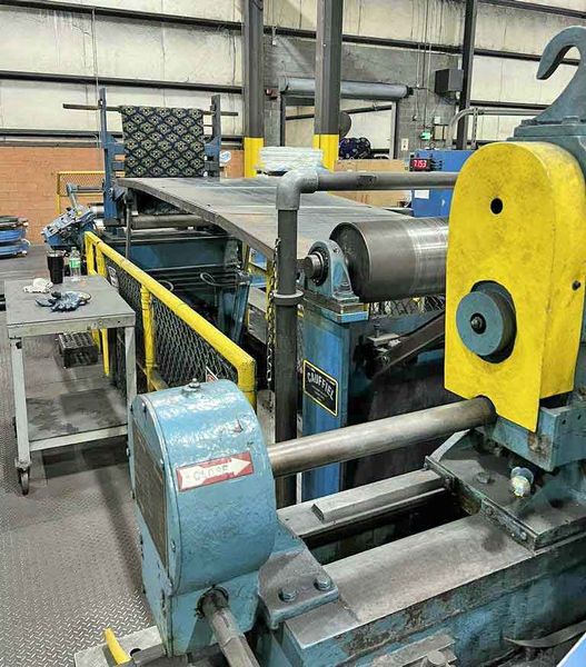 24" x 5.00" x 12,000# Stamco Slitting Line