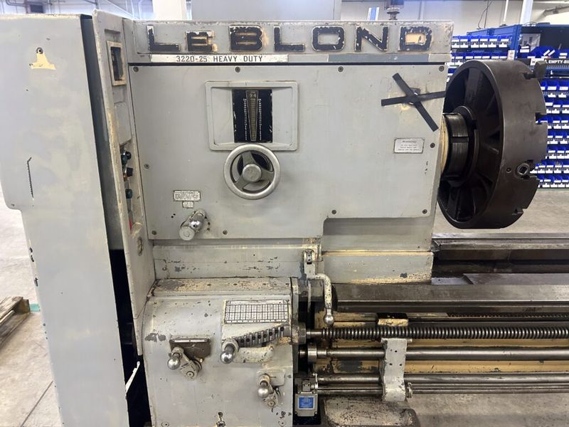 LeBlond 3220-25 36″ x 192″ Heavy Duty Engine Lathe