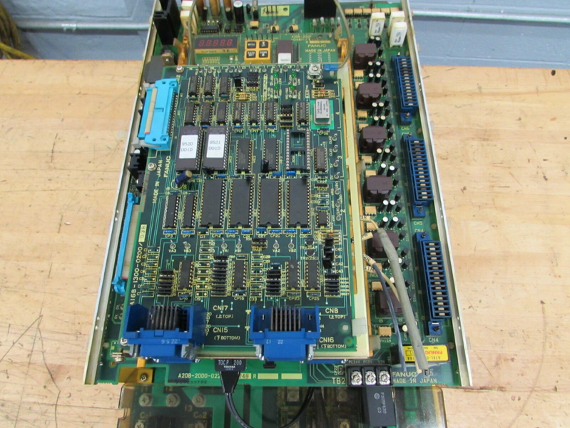 Used Fanuc Type A06B-6064-H326#H550 AC Spindle Servo Unit