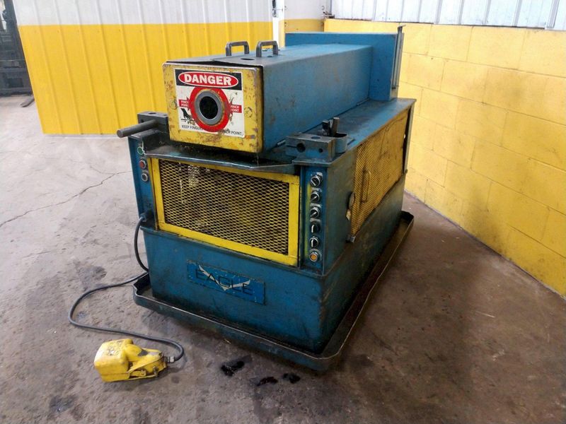 3" EAGLE MODEL #I/O HYDRAULIC END FORMING MACHINE: STOCK #14106