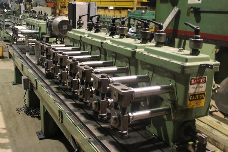 14 STAND X 2" DREISTERN CANTILIVERED ROLLFORMER: STOCK #12935