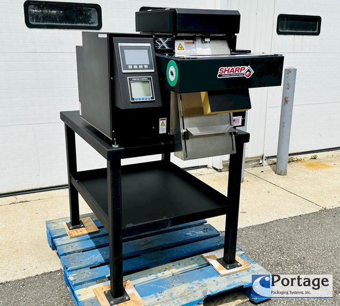 Sharp Packaging Systems  |  SX Tabletop Bagger w/Black Stand / Table INCLUDED
