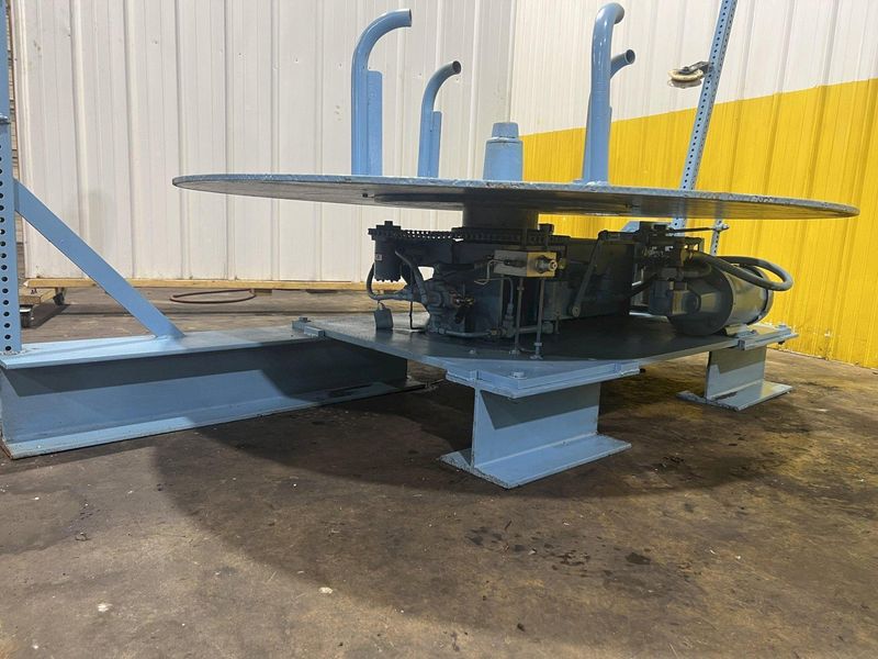 5,000 LBS x 72" ACCRA HORIZONTAL PALLET TYPE MOTORIZED COIL REEL UNCOILER: STOCK  18984