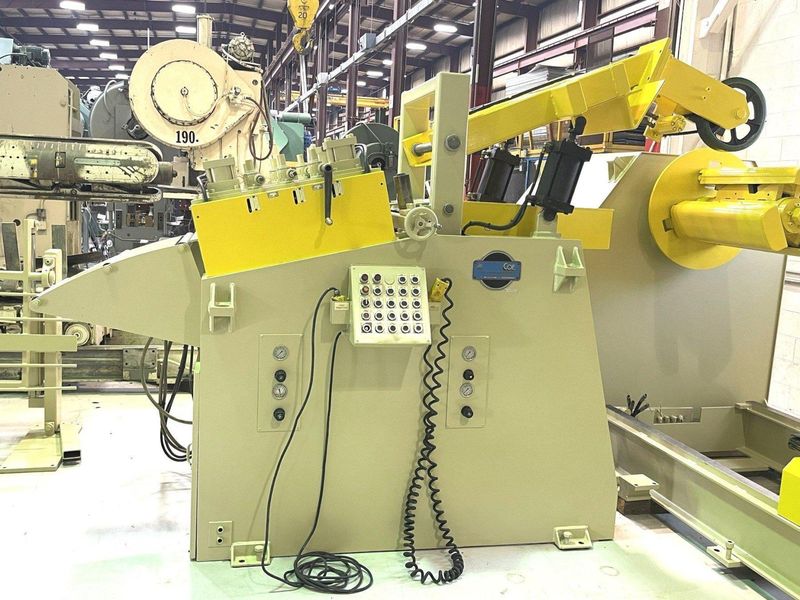 COE Press 15,000 lbs x 24" Wide Servo Coil Feed Line