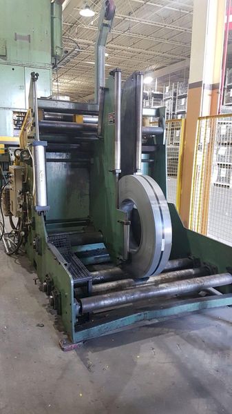 20,000 lbs Mecon Cradle Straightener Servo Feed Line