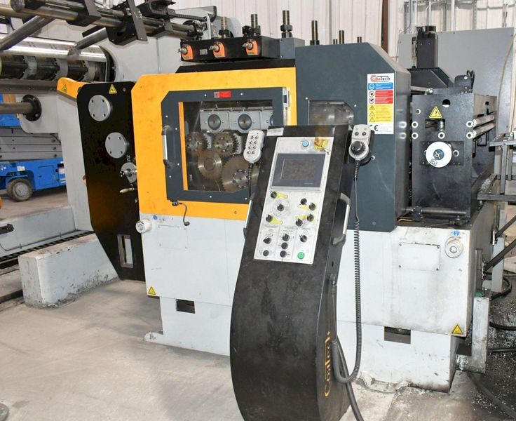 51" x .177" Coil-Tech Space-Saver Servo Coil Feed Line For Sale, 30,000 lbs. Coil Capacity, Year