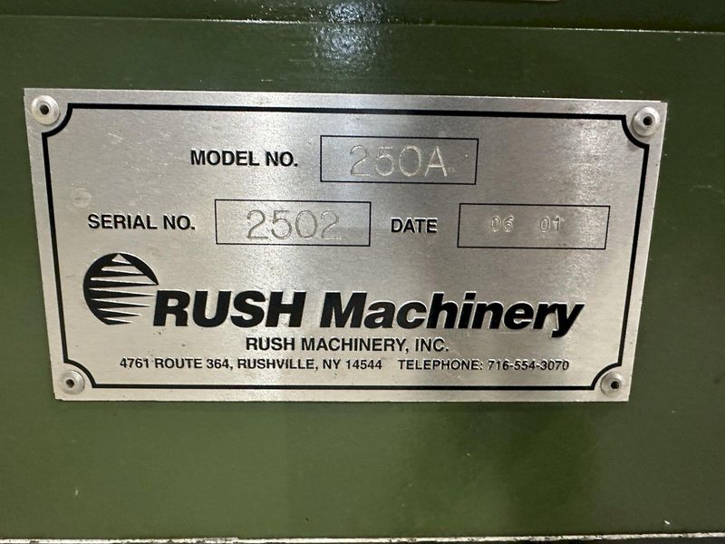 2" RUSH MODEL #250A DRILL & TOOL GRINDER / SHARPENER: STOCK #18259
