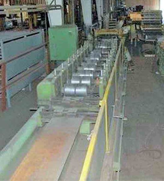9 Stand 24.00" x 3.00" Yoder Rollformer
