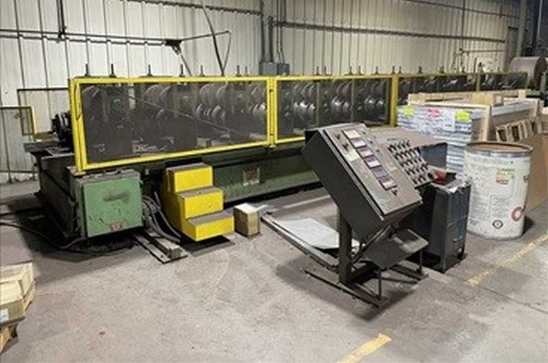12 Stand 30.00" x 4.00" Bradbury Rollformer