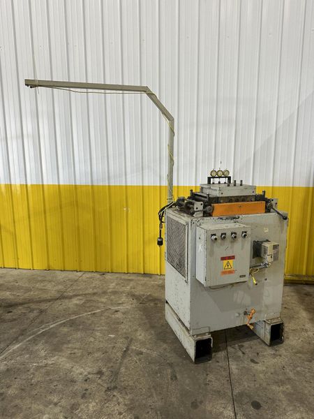 10" x .130" DURANT JACO MODEL #VS-MD-10 POWERED COIL STRAIGHTENER: STOCK #23069