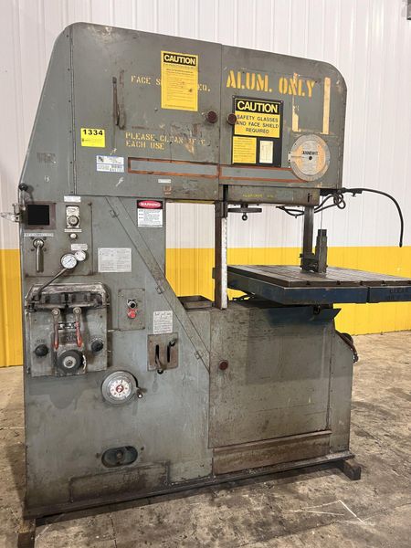 24” / 36” TANNEWITZ MODEL #3600-MH HIGH SPEED VERTICAL BAND SAW: STOCK #23009