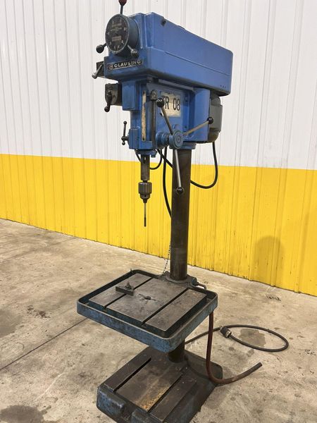 20" CLAUSING MODEL #2276 SINGLE SPINDLE DRILL PRESS:  STOCK #22345
